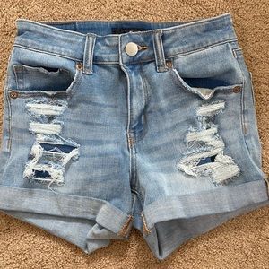 NWOT Aeropostale High Waisted Denim Shorts